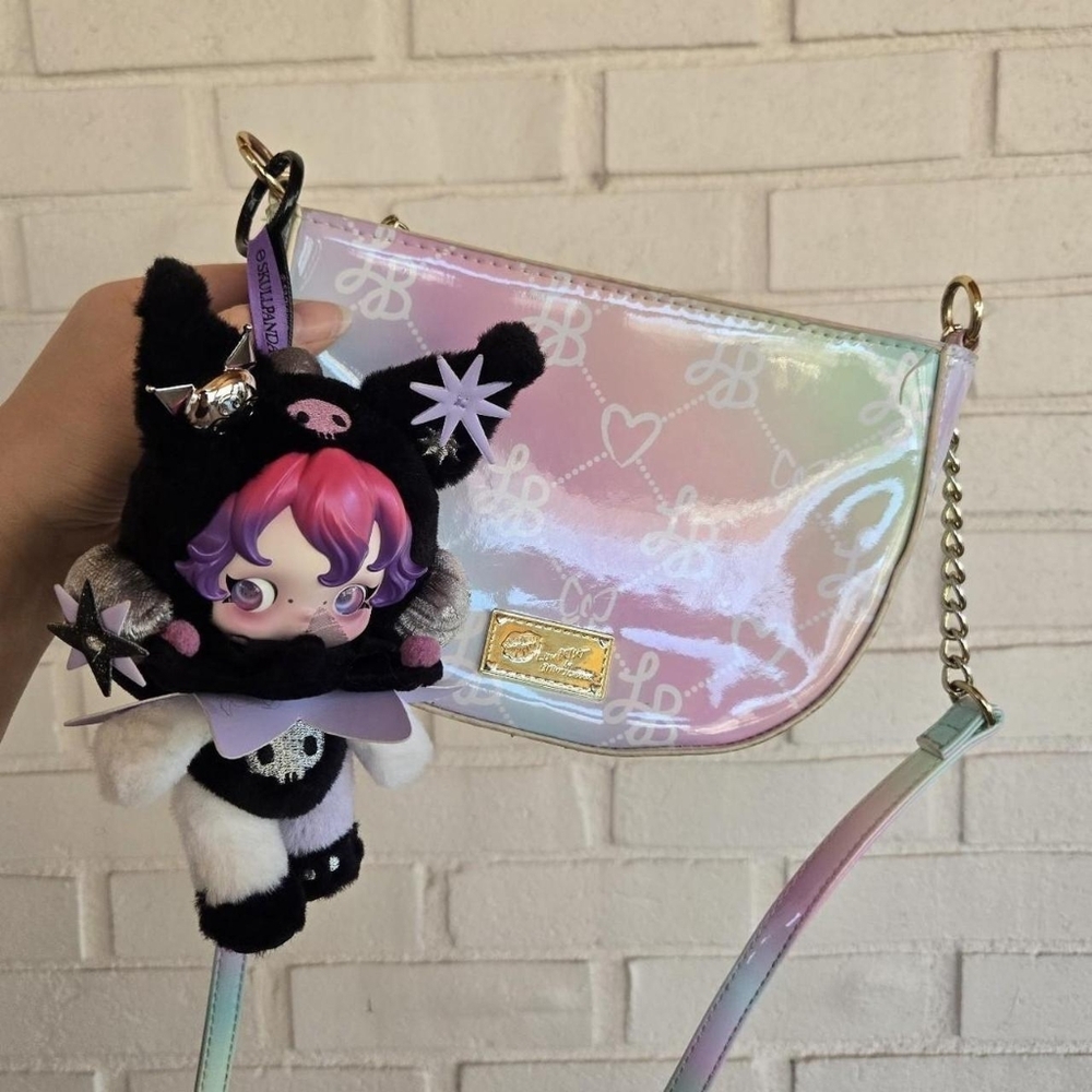 Betsey Johnson Rainbow Pastel Purse